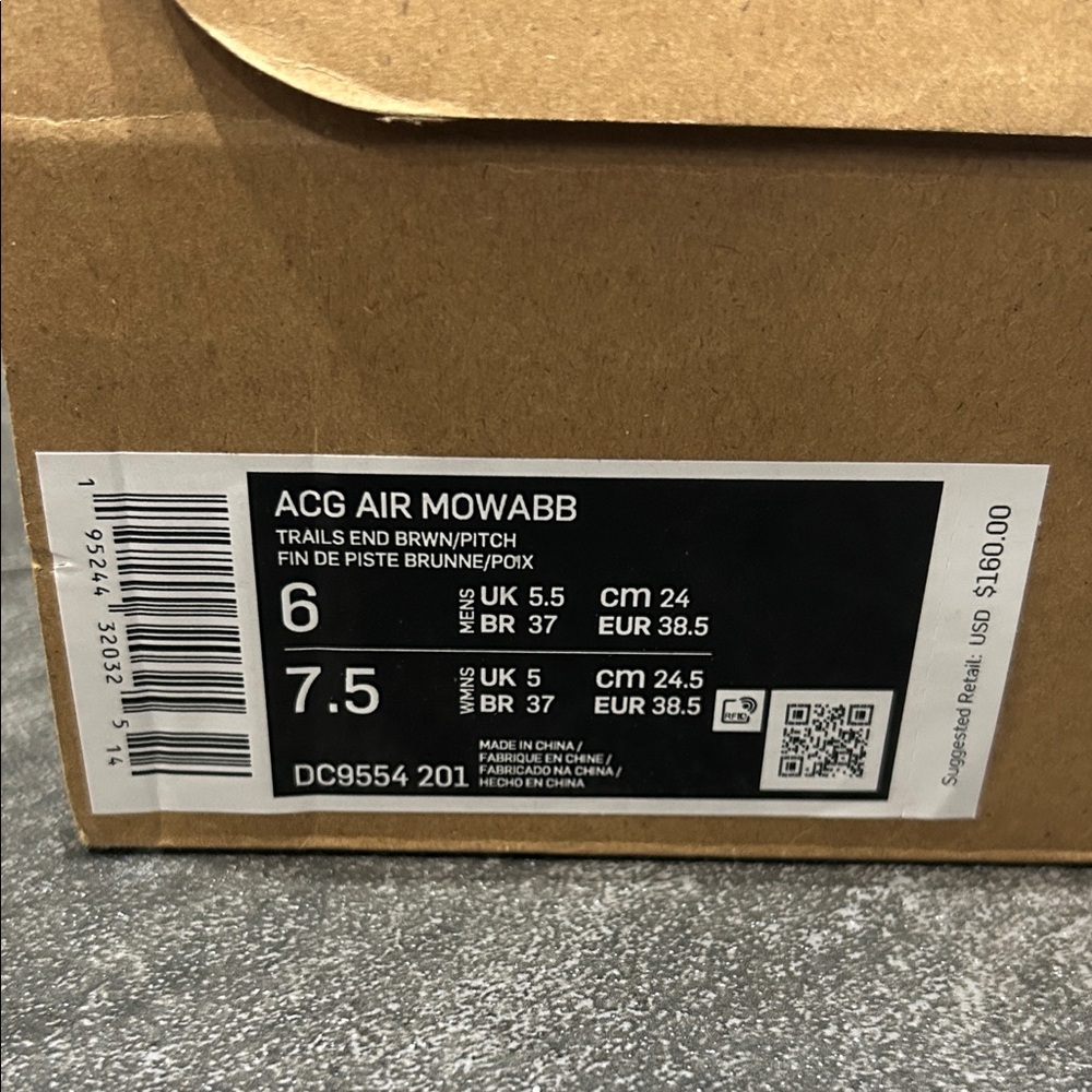 Nike ACG Air Mowabb - Brown and Pink - Picture 3 of 5